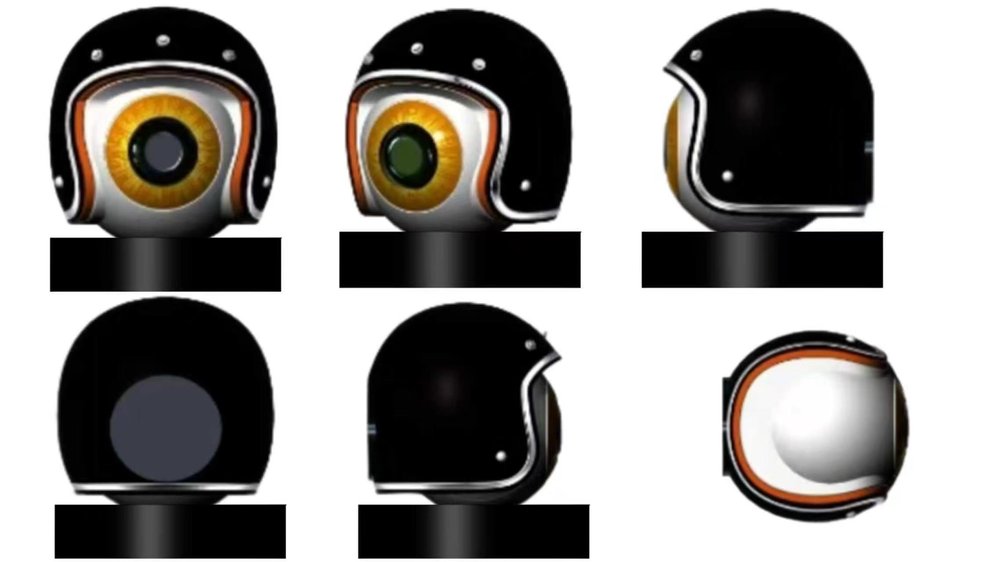 Custom Soft PVC Camera Cover - 3D Eye Design