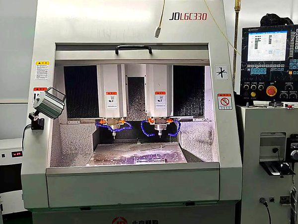 CNC engraving machine for in-house mold tooling