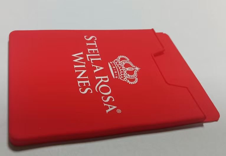 Custom Silicone Phone Card Holder - STELLA ROSA WINES