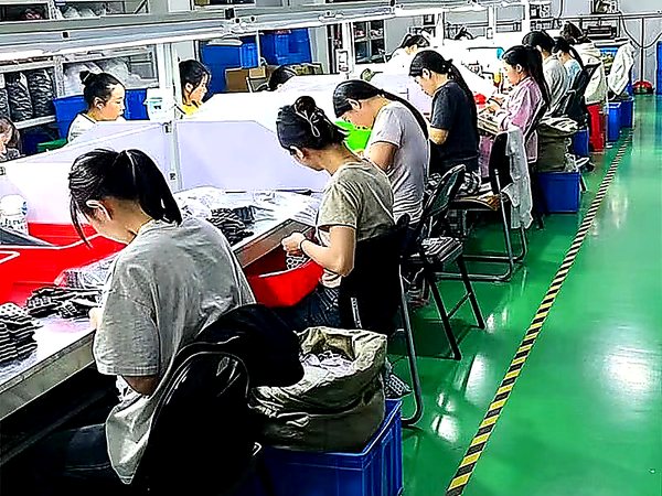 Assembly and packing line