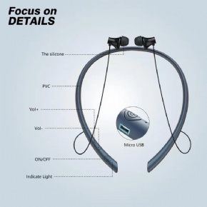 Sports neck Bluetooth headphones